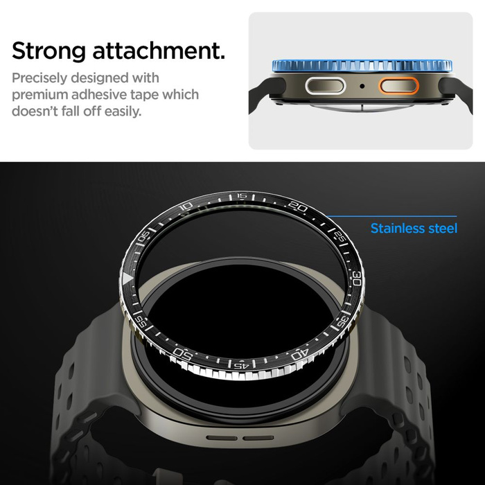 SPIGEN CASE SAMSUNG GALAXY WATCH 8 44 MM BEZEL TUNE DIVER BLACK