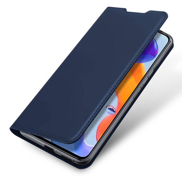 Dux Ducis Skin Pro Holster Cover Flip Cover pour Xiaomi Redmi Note 11 Pro + 5G / 11 Pro 5G / 11 Pro bleu