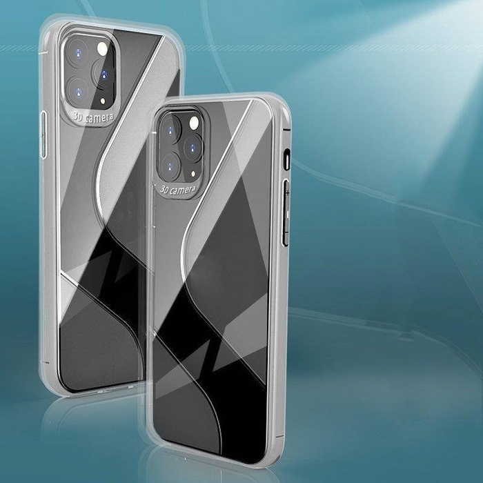 S-Case flexible coque housse Huawei P40 Lite E noir