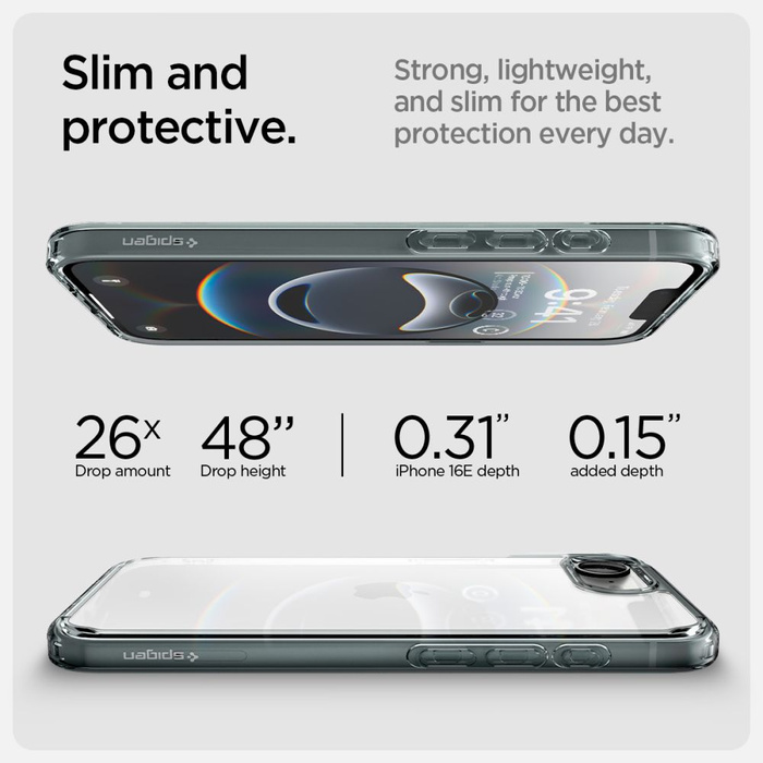 SPIGEN ULTRA HYBRID IPHONE 16E SPACE CRYSTAL