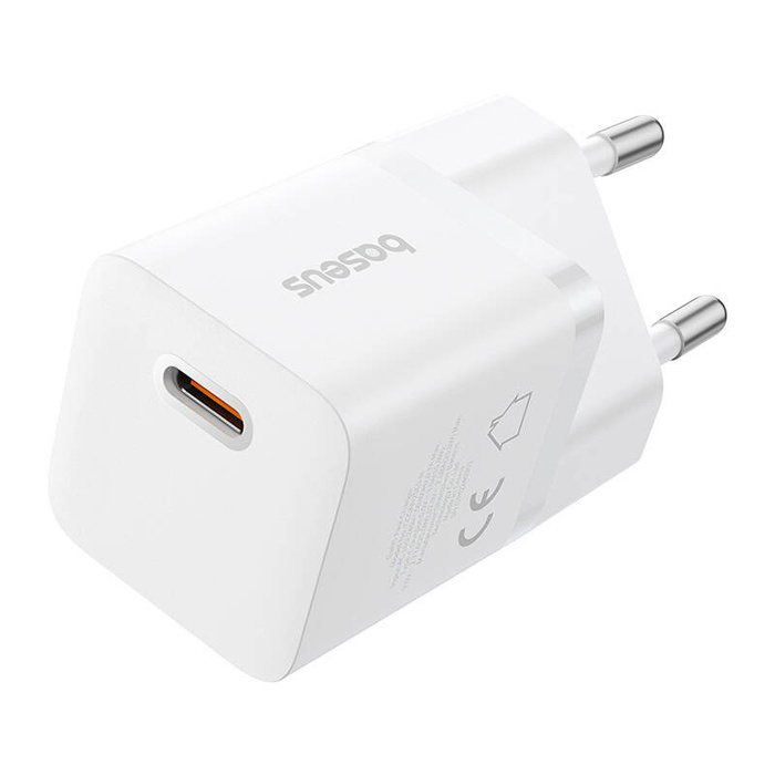 Ładowarka Baseus GaN5 mini 1C, 25W (biały)