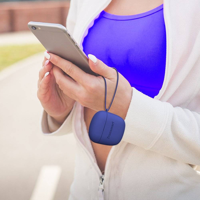 Silikonové pouzdro Tronsmart Earphone Case pro sluchátka Tronsmart Onyx Ace oranžové