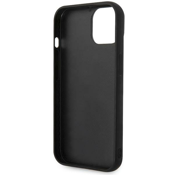 Karl Lagerfeld KLHCP14SPSQAK iPhone 14 6.1" hardcase black/black Puffy Elongated Logo