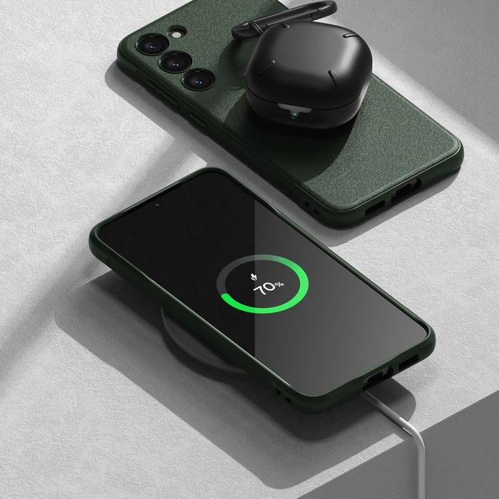 Cover Ringke ONYX Galaxy S23 verde scuro Case