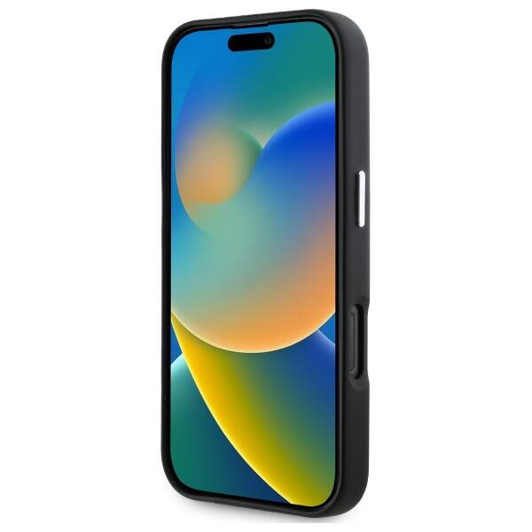 Etui Karl Lagerfeld iPhone 16 Pro Max 6.9" czarny/black hardcase FW Metal Plate MagSafe