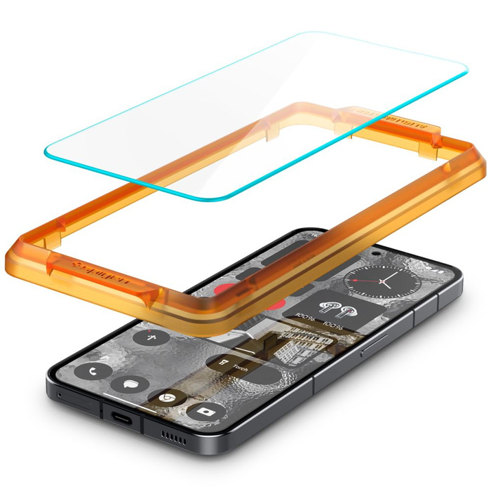 Tempered Glass Spigen Alm Glas.tr 2-pack Nothing Phone 2 Clear