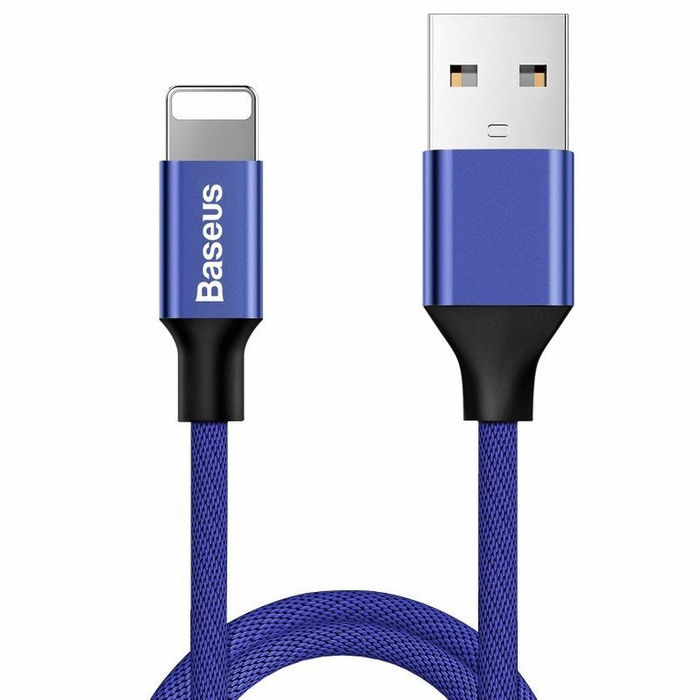Kabel BASEUS Lightning Yiven 120cm 2A modrá