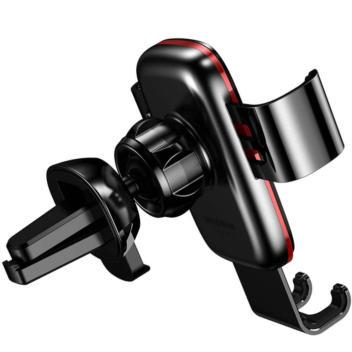 [RETURNED ITEM] Baseus Metal Age II gravitational car phone holder for ventilation grille black (SUJS000001)