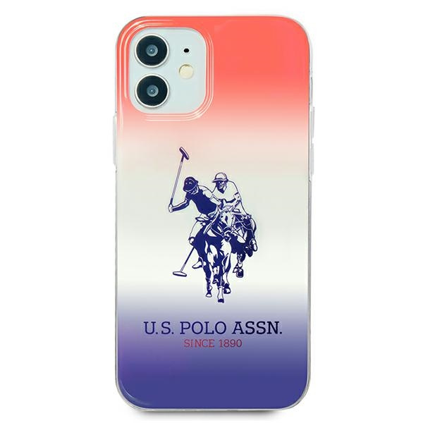 Pouzdro US POLO Apple iPhone 12 Mini Gradient Collection USHCP12SPCDGBR Vícebarevné pouzdro