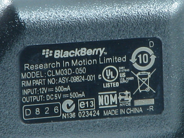 Blackberry 9000 Bold 8800 Mini USB Auto-Ladegerät