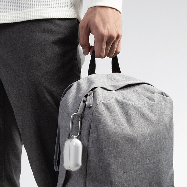 UNIQ case Glase AirPods Pro smoked/smoke