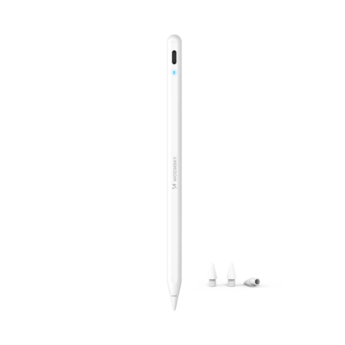 Wozinsky WRA-08 Stylus for iPad USB-C Fast Charging - White