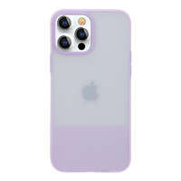 Housse Kingxbar Plain Series pour iPhone 13 Pro Max housse en silicone violet