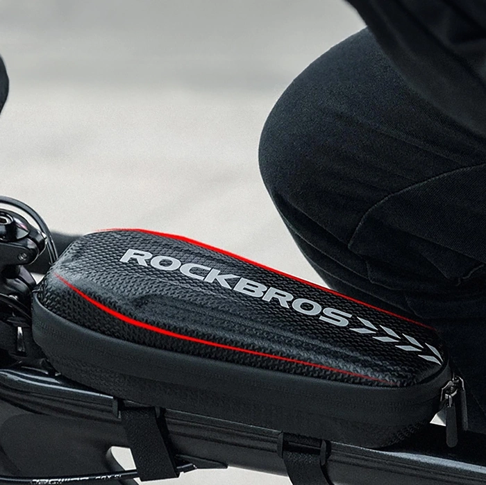 Rockbros B62-1 bicycle bag for handlebar or frame 3 l - black