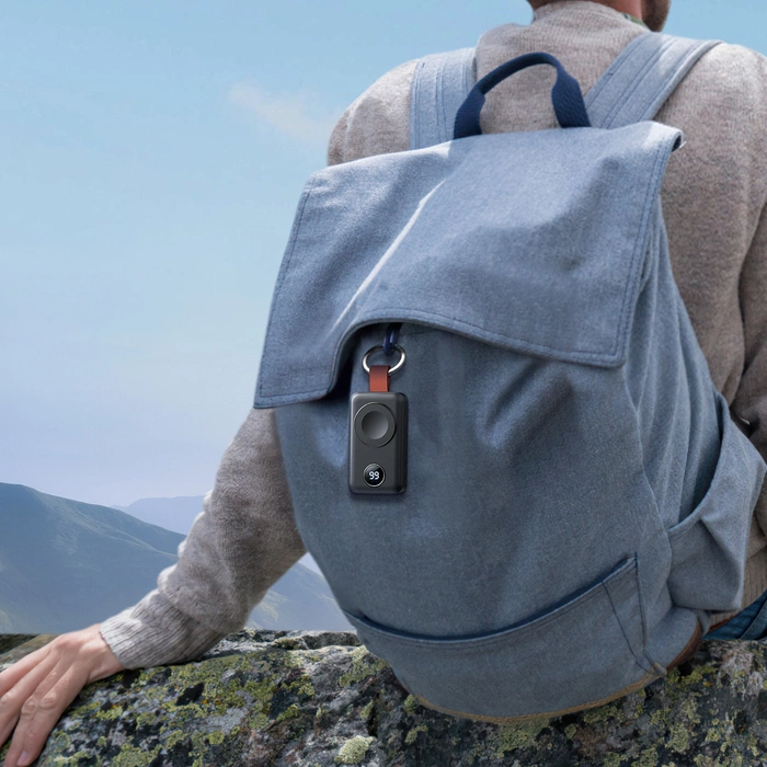 Joyroom JR-WQW01 kabellose Powerbank 2000 mAh 3 W für Apple Watch – Schwarz