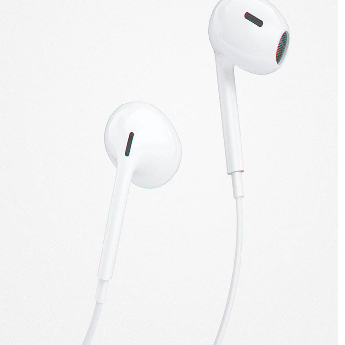 Dudao X14PROL-W1 Earphones with Lightning Connector white (X14PROL-W1)