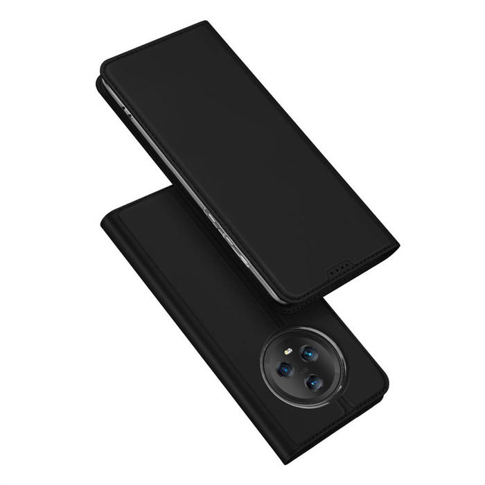Dux Ducis Skin Pro case for Honor Magic5 flip cover card wallet stand black