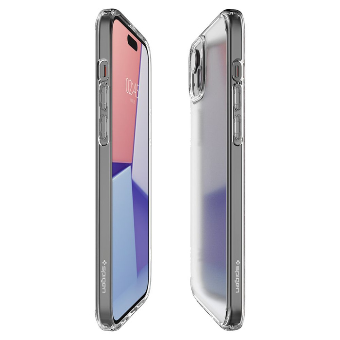 Coque Spigen Ultra Hybrid iPhone 15 Givre Clear Case