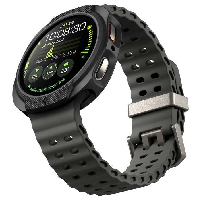 FUNDA SPIGEN SAMSUNG GALAXY WATCH 8 44 MM LIQUID AIR MATE NEGRO