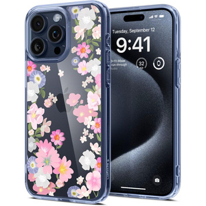 Funda Spigen Ultra Hybrid iPhone 15 Pro Blossom