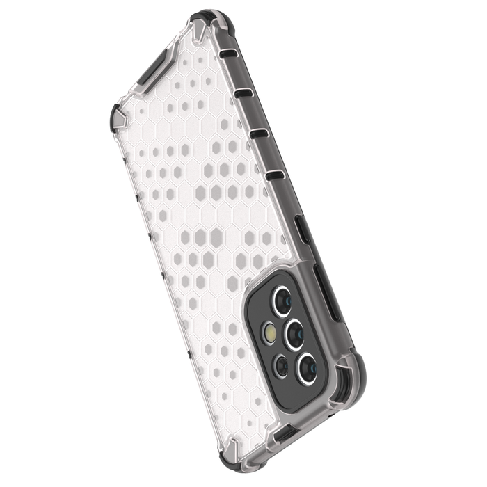 Funda blindada Honeycomb con marco de gel para Samsung Galaxy A33 5G negra