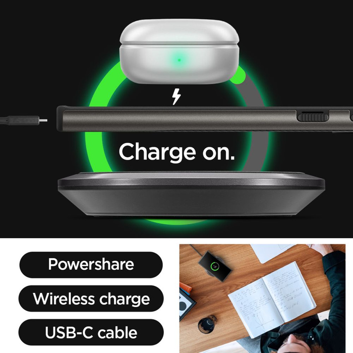 Hülle Spigen Neo Hybrid Samsung Galaxy S24 Ultra Gunmetal Case