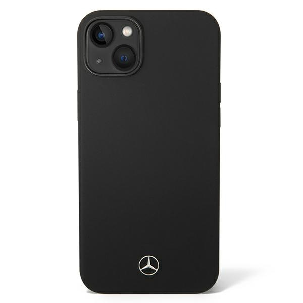 Hülle Mercedes MEHMP14MSILBK iPhone 14 Plus 6,7" schwarz/schwarz hartcase Silikon MagSafe