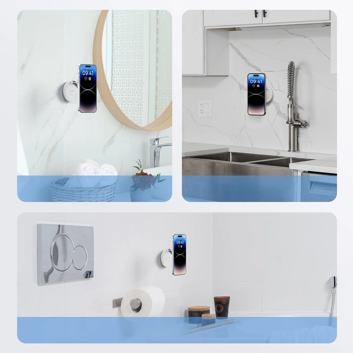 [RETURNED ITEM] Baseus MagPro foldable magnetic holder for the phone - white