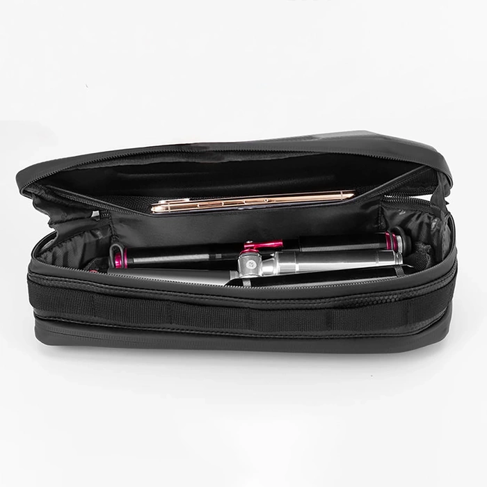 Borsa da bicicletta impermeabile Rockbros B66 per telaio - nera