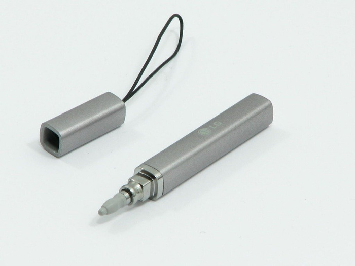 Stylus LG gris pour Téléfono portableavec Écranem Touch LG KU990 KU 990 KE990 Viewty