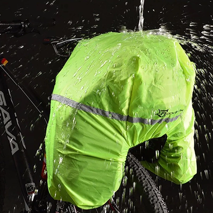 Rockbros A6-03BK Fahrradtasche für Kofferraum 35 l mit ausklappbaren Taschen – Schwarz