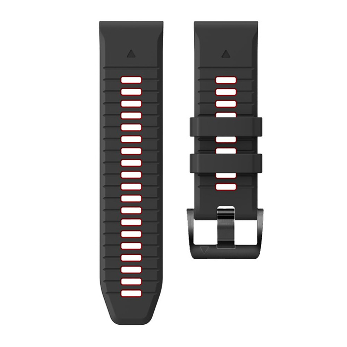 Cinturino Tech-protect Iconband Pro Garmin Fenix 3 / 5x / 3hr / 5x Plus / 6x / 6x Pro / 7x Nero/Rosso