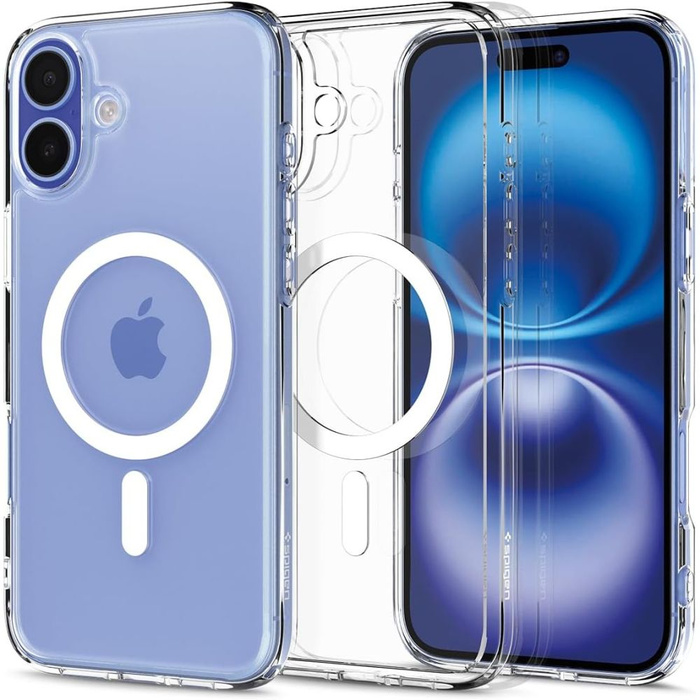 SPIGEN ULTRA HYBRID MAG MAGSAFE IPHONE 16 PLUS WEISS Hülle