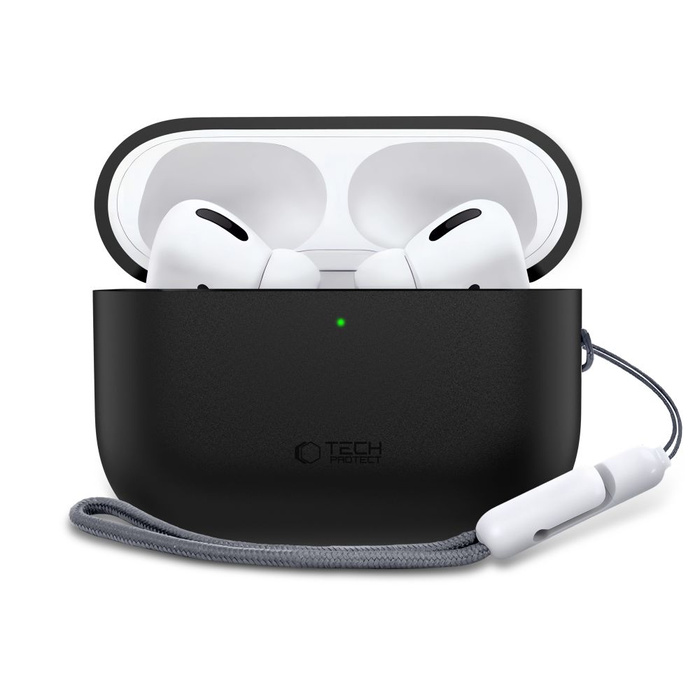 TECH-PROTECT SILICONE APPLE AIRPODS PRO 3 BLACK