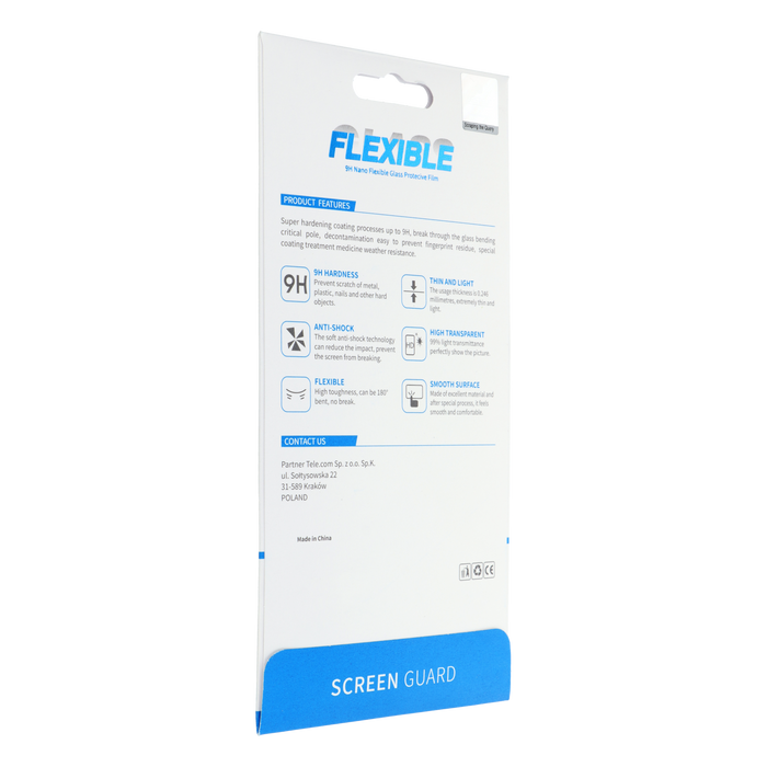 Szkło hybrydowe Bestsuit Flexible do Xiaomi 12 Lite