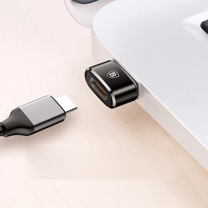 Adattatore Baseus Adattatore USB da tipo C a USB nero (CAAOTG-01)