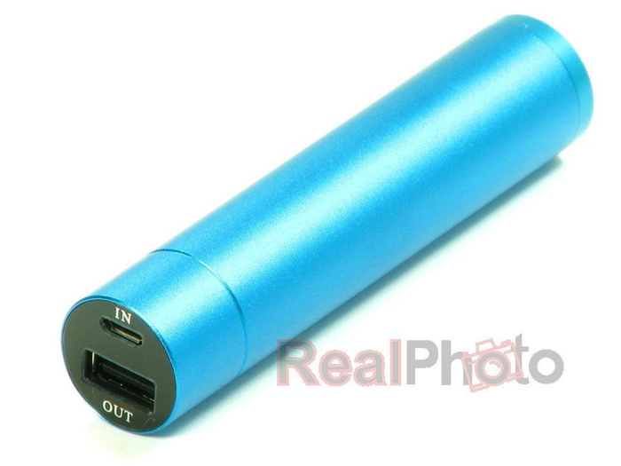 CARGADOR DE VIAJE 2000MAH Power Bank Azul