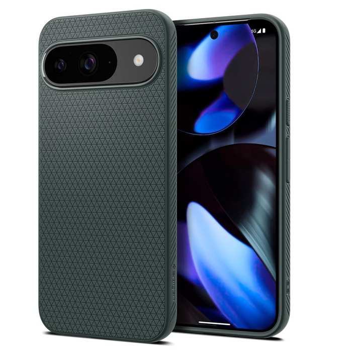 Cover Spigen Liquid Air GOOGLE PIXEL 9 / 9 PRO VERDE ABISSO
