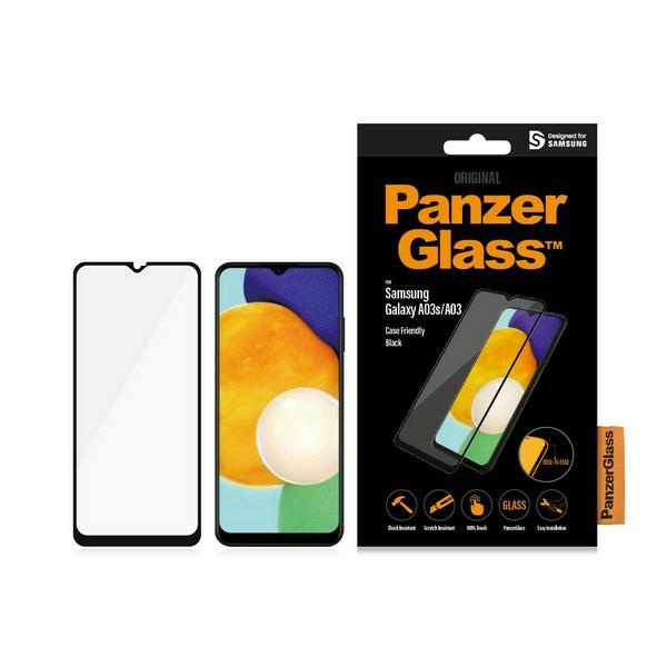 PanzerGlass E2E Regular Samsung A03 Case Friendly black/black 7280