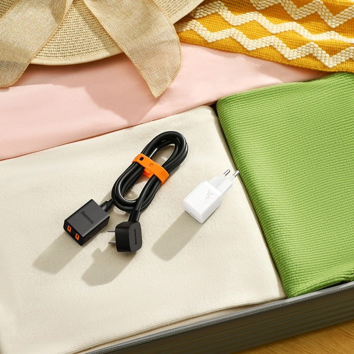 Baseus GaN5 30W USB-C Mini-Wandladegerät - Weiß