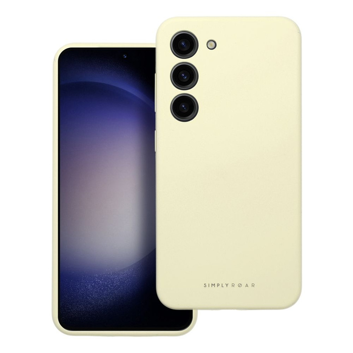 ROAR futerał CLOUD SKIN do SAMSUNG A36 5G Jasnożółty