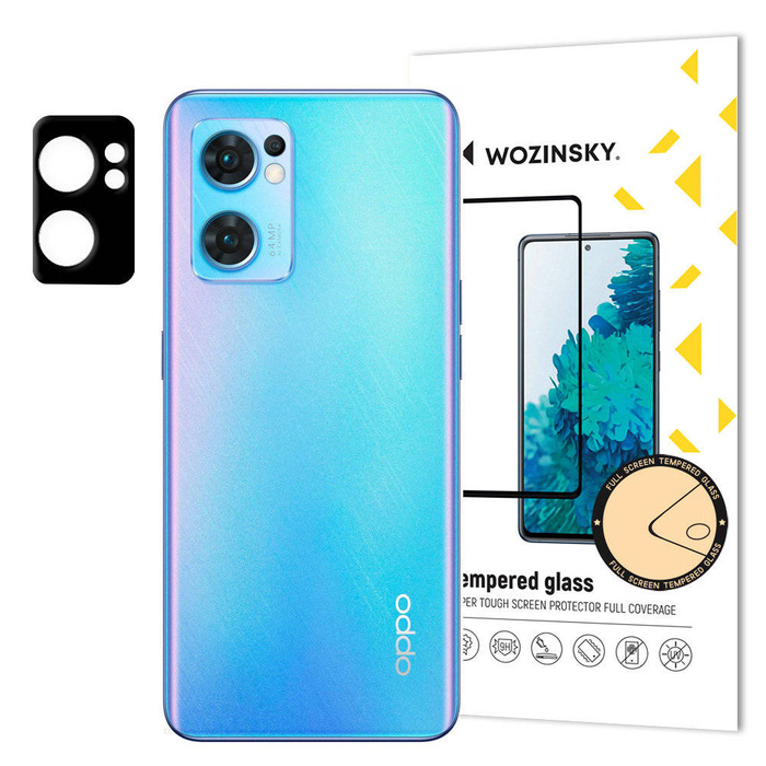 Tvrzené sklo Wozinsky Full Camera Glass 9H pro fotoaparát Oppo Reno7 5G