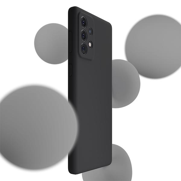 3mk Silicone Case Sam A33 5G A336 nero/nero
