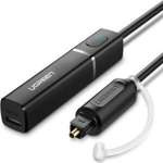 Vysílač Bluetooth 4.2 UGREEN s optickým/toslinkem, aptX (černý)