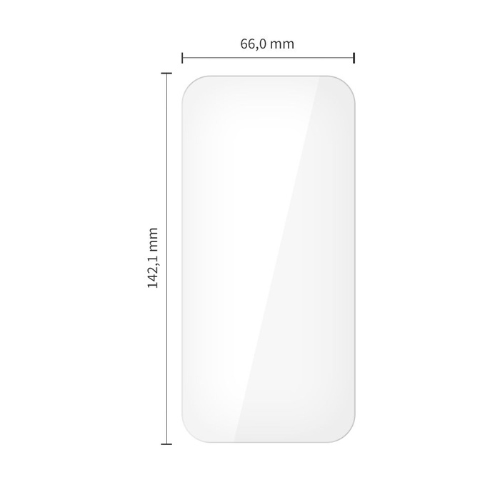 SZKŁO HARTOWANE TECH-PROTECT BUNDLE 10-PACK IPHONE 15 / 15 PRO / 16 CLEAR