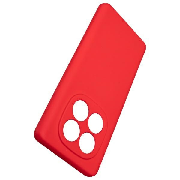 Etui Beline Silicone do Xiaomi Redmi     Note 14 Pro 5G czerwony