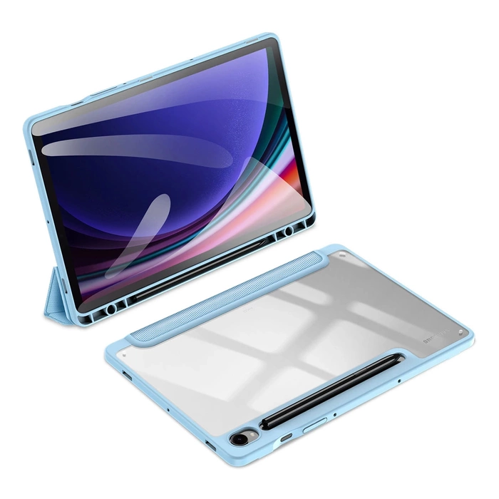 Dux Ducis Toby case with flap and stand for Samsung Galaxy Tab S9 / S9 FE - blue