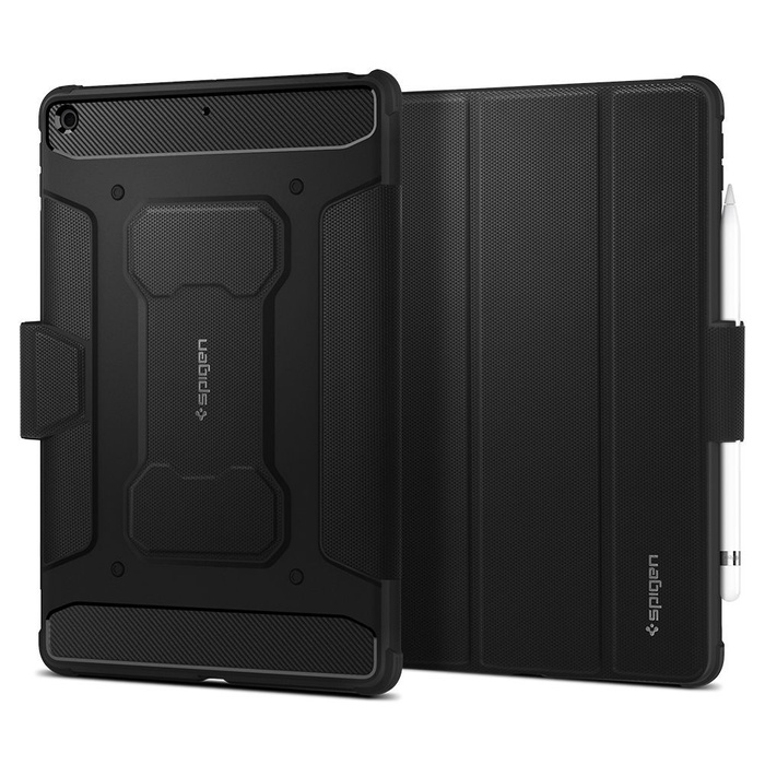 Telefontok SPIGEN Ipad 10.2 2019 Rugged Armor "Pro" fekete tok