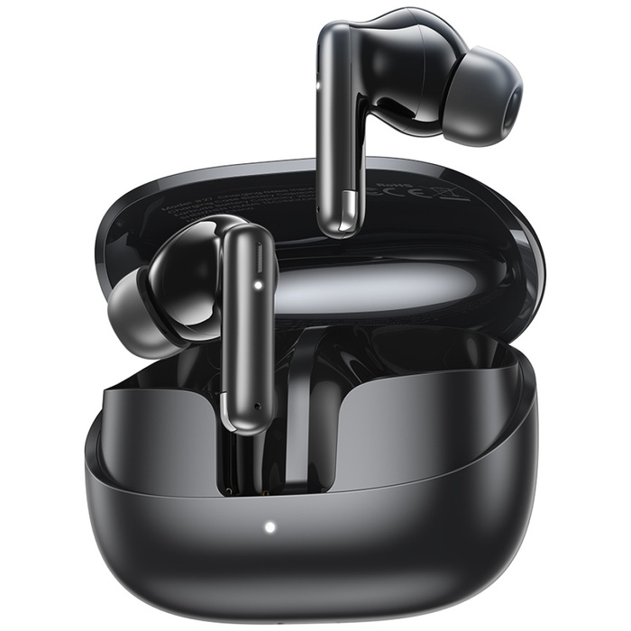 USAMS Słuchawki Bluetooth 5.3 IF27 bezprzewodowe douszne czarny/black