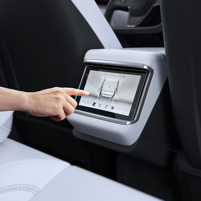 Tempered Glass Spigen GLAS.TR SLIM TESLA MODEL X 2022 / MODEL S 2021 BLACK